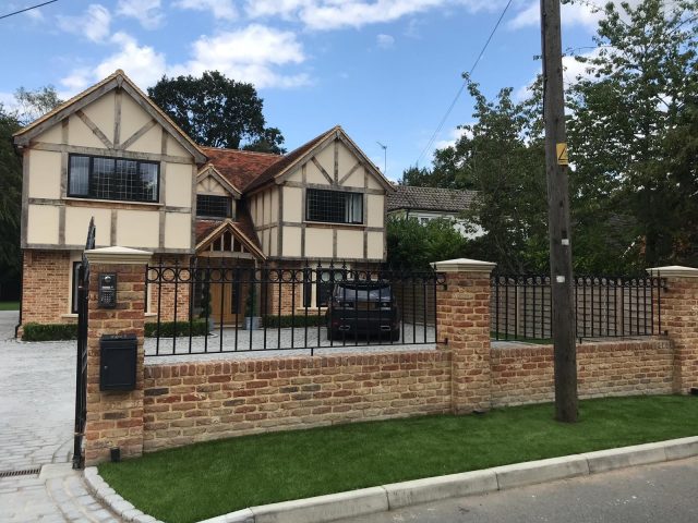 Kelvedon Hatch - Artificial grass installation front and back garden - by Easigrass Essex & Hertfordshire