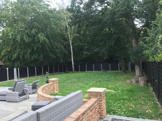 Kelvedon Hatch - Artificial grass installation front and back garden - by Easigrass Essex & Hertfordshire