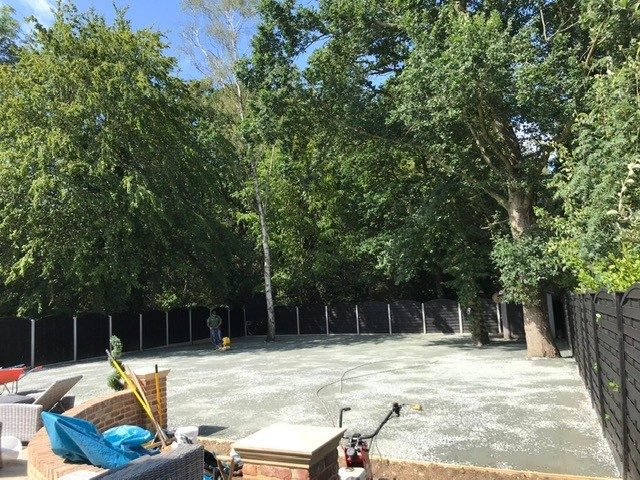 Kelvedon Hatch - Artificial grass installation front and back garden - by Easigrass Essex & Hertfordshire