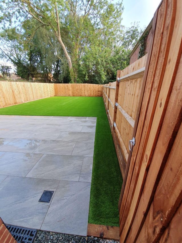 Brentwood Essex artificial grass install by Easigrass Essex & Hertfordshire