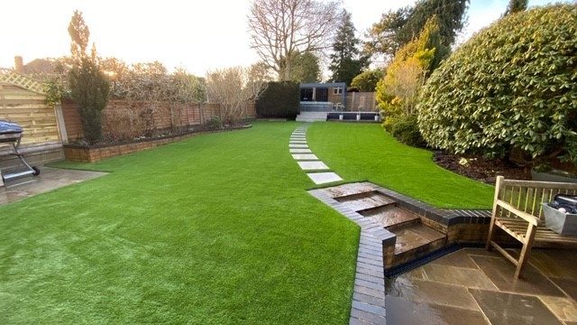 Shenfield Artificial Grass installation by Easigrass Essex & Hertfordshire