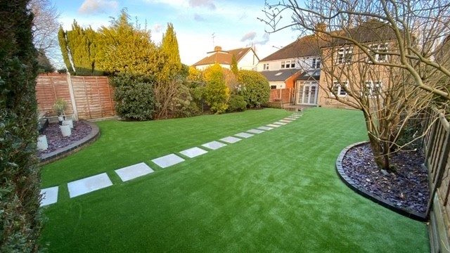 Shenfield Artificial Grass installation by Easigrass Essex & Hertfordshire
