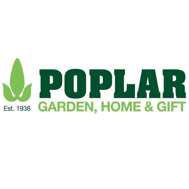 poplar garden, home and gift logo