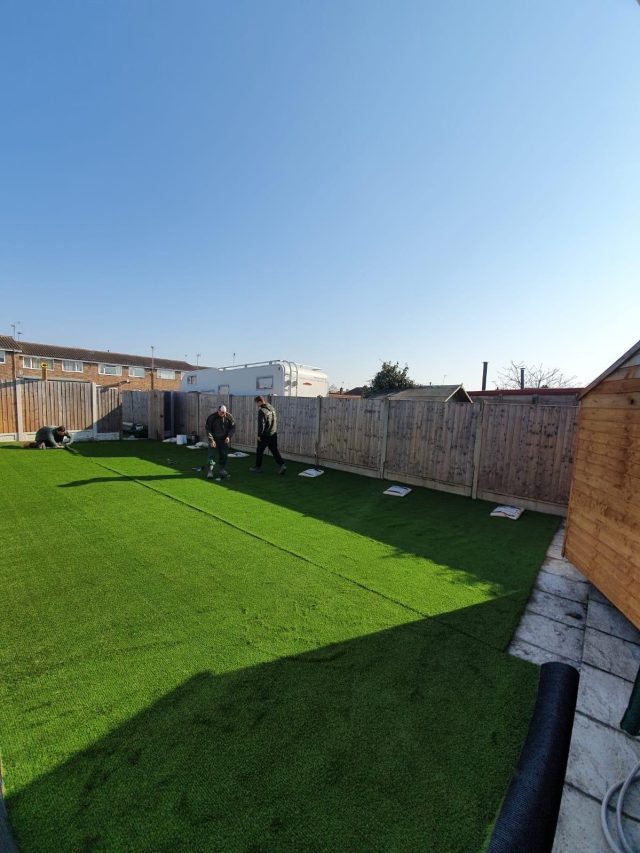 Chelmsford Artificial Grass installation by Easigrass Essex & Hertfordshire