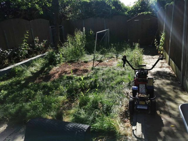 Woodford Green fake grass installation