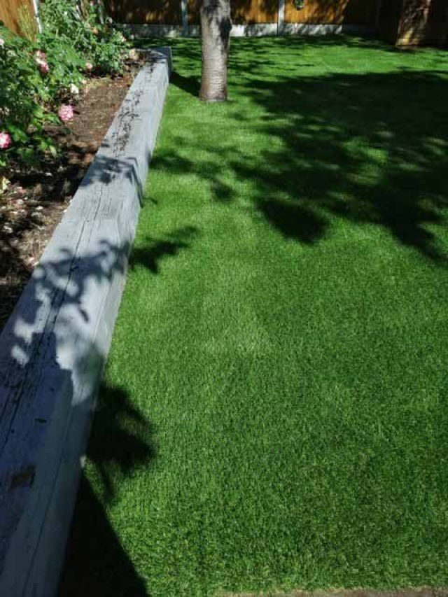 Woodford Green fake grass installation