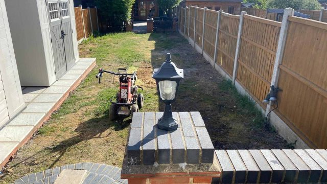 Romford fake grass installation