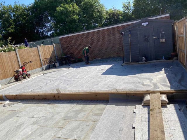 Brentwood: Belgravia Grass installation - Easigrass Essex & Hertfordshire