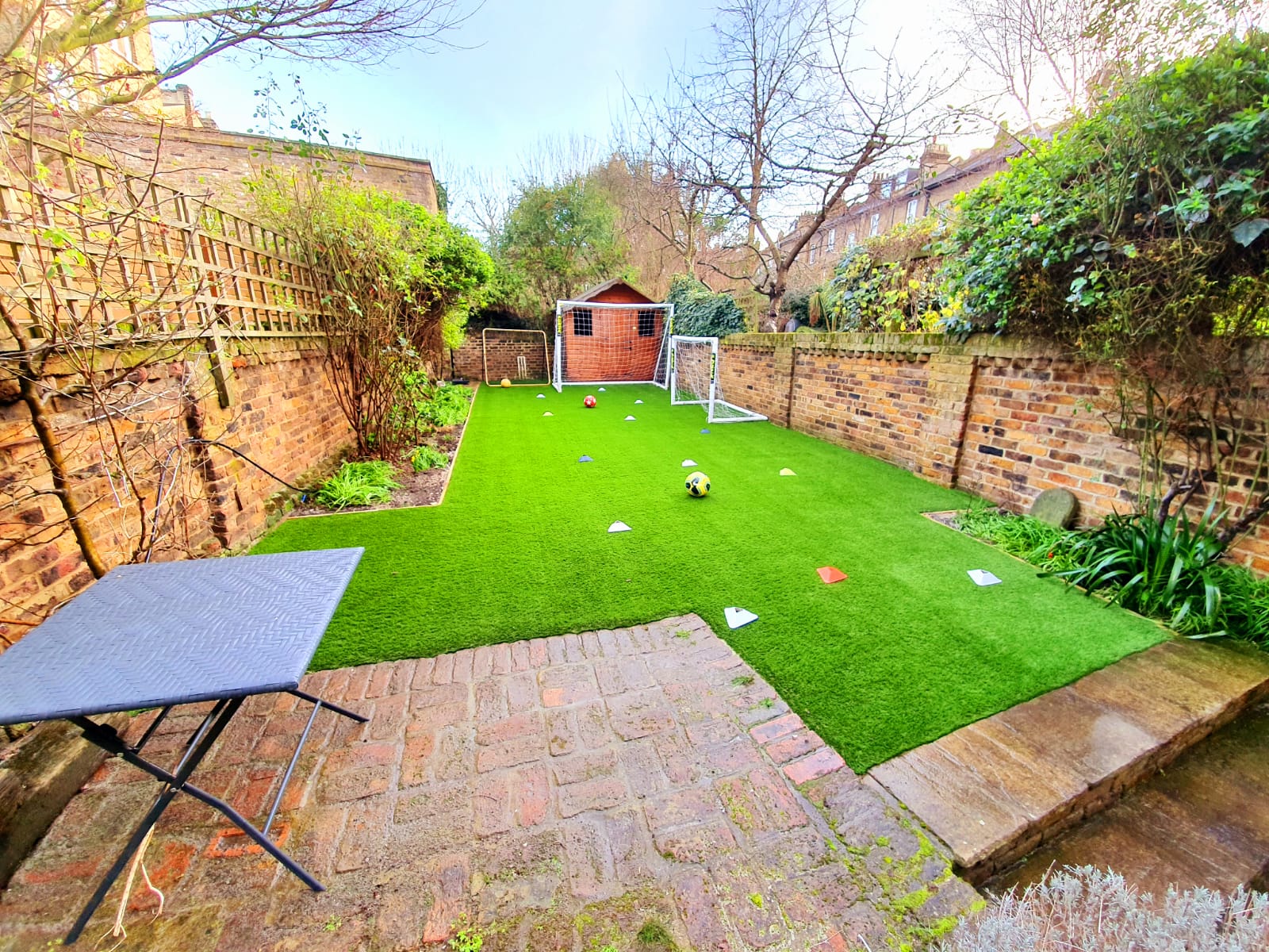 how to make the best garden football pitch easigrass essex