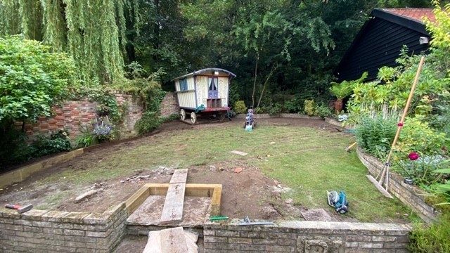 Chelmsford artificial grass installation