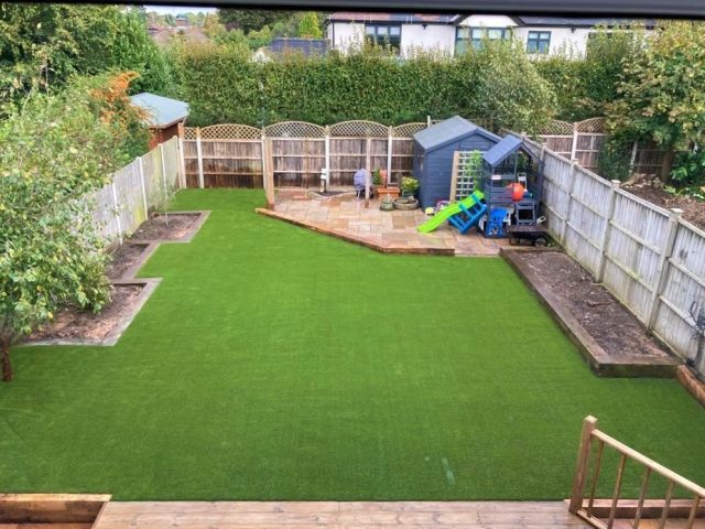 Brentwood fake grass installation case study Easigrass Essex & Hertfordshire