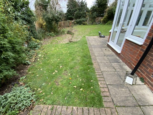 Essex fake grass installation