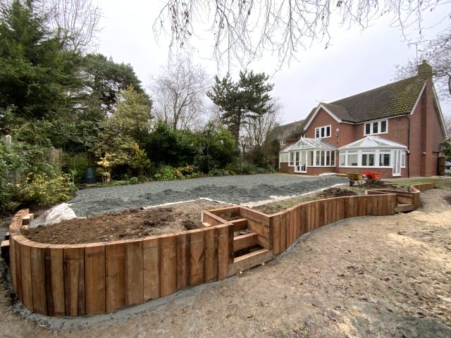 Essex fake grass installation