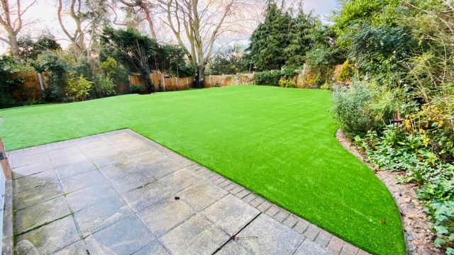 Essex fake grass installation