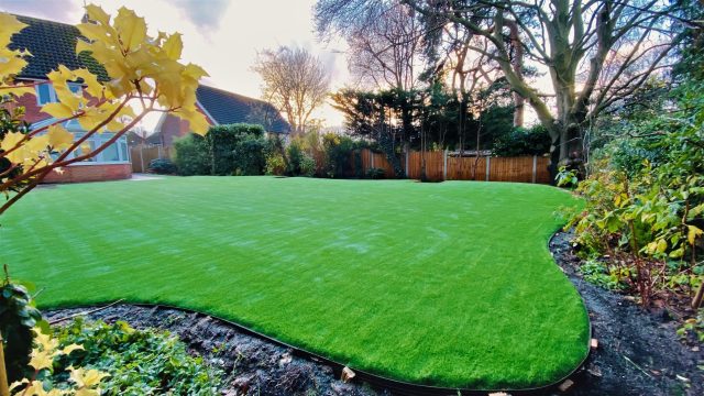 Essex fake grass installation
