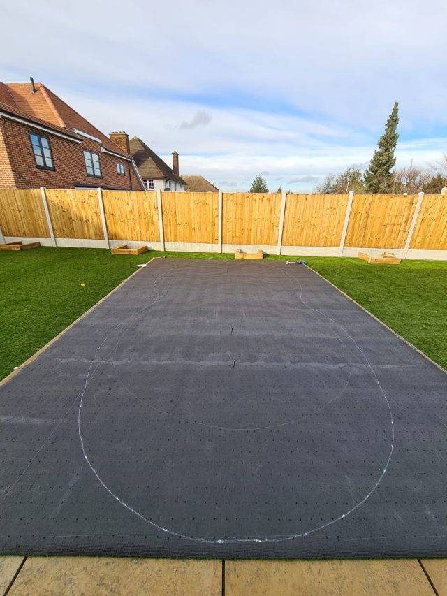 Brentwood artificial grass installation by Easigrass Essex & Hertfordshire