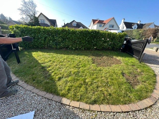 Brentwood Fake Grass Installation Back Garden