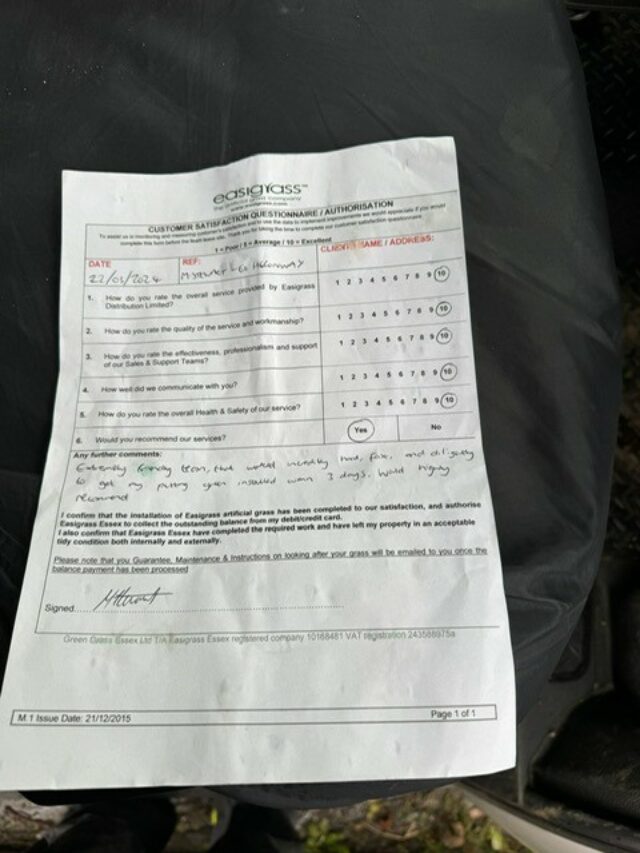 artificial grass putting green installation Brentwood, Essex