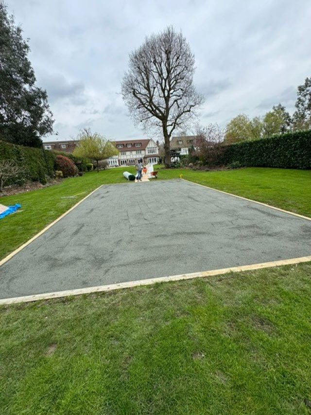 artificial grass putting green installation Brentwood, Essex