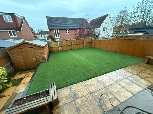 fake grass installation Chelmsford